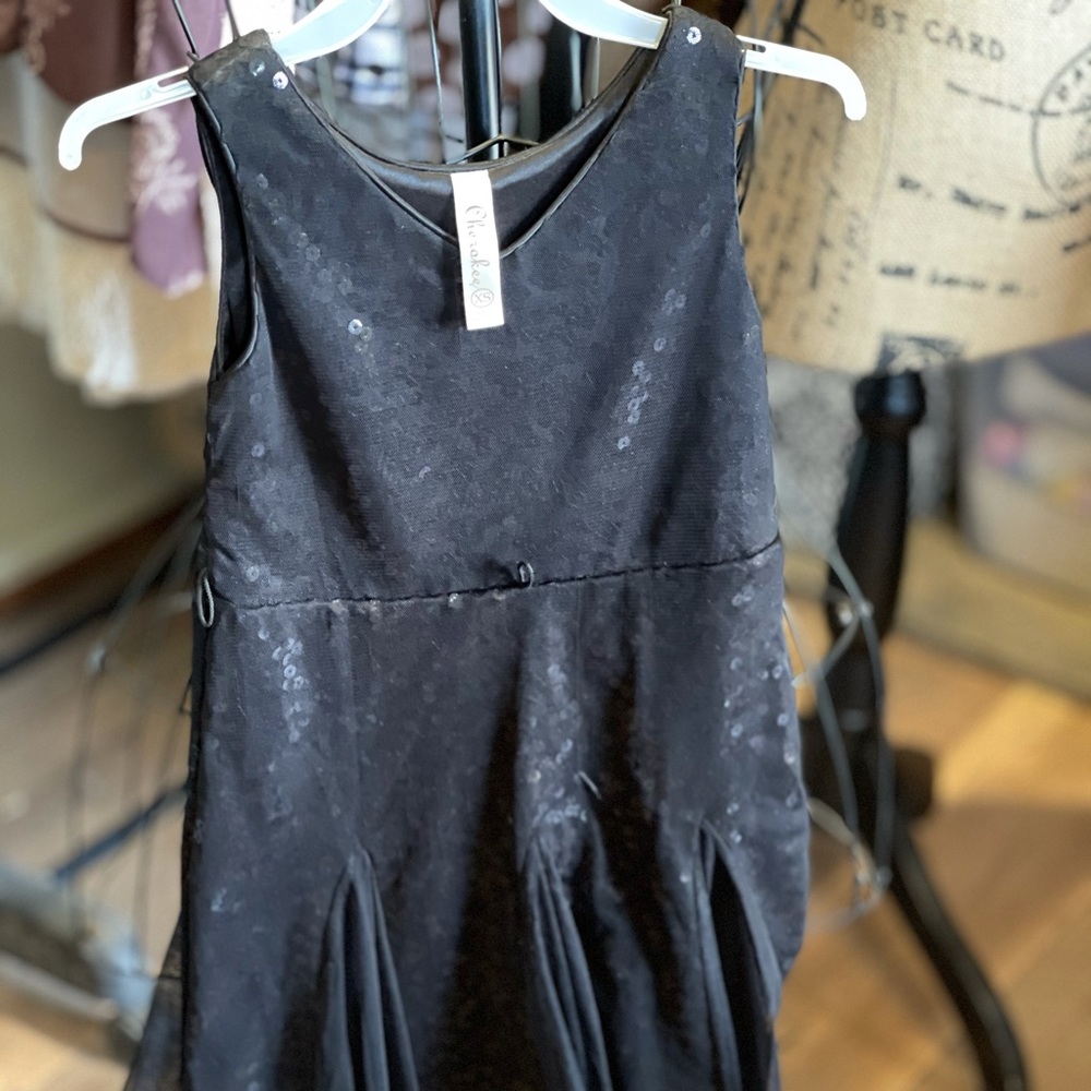 Simple black dress